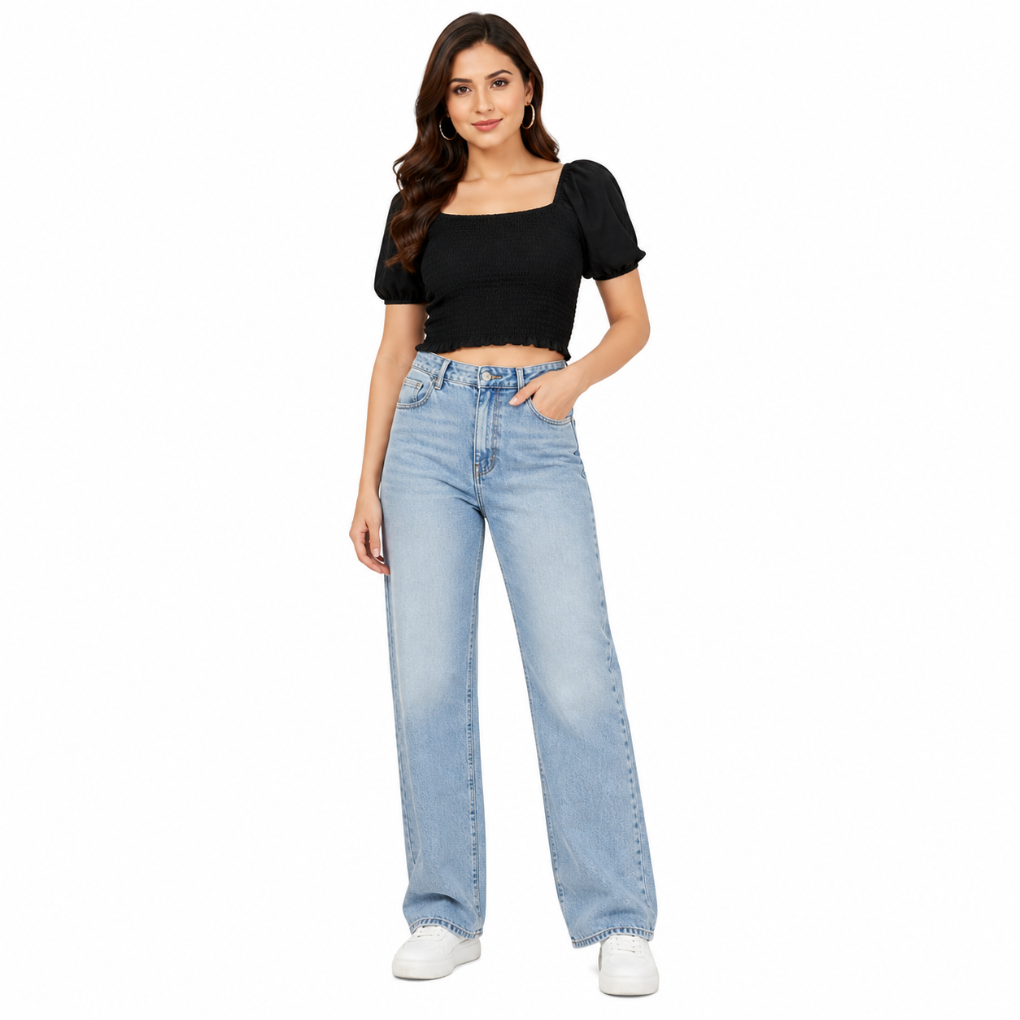Untitled design (17) Urban Chic Jeans & Crop Top Combo - Image 1